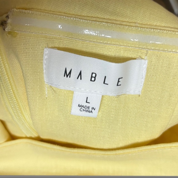 NWT Dolls Kill Yellow Sexy Tube Dress Size Large - Picture 8 of 9